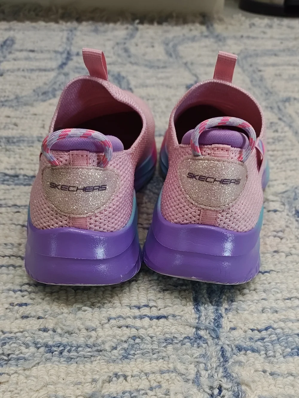 Skechers Girls Ultra Flex 3.0 Color Joy Light Pink